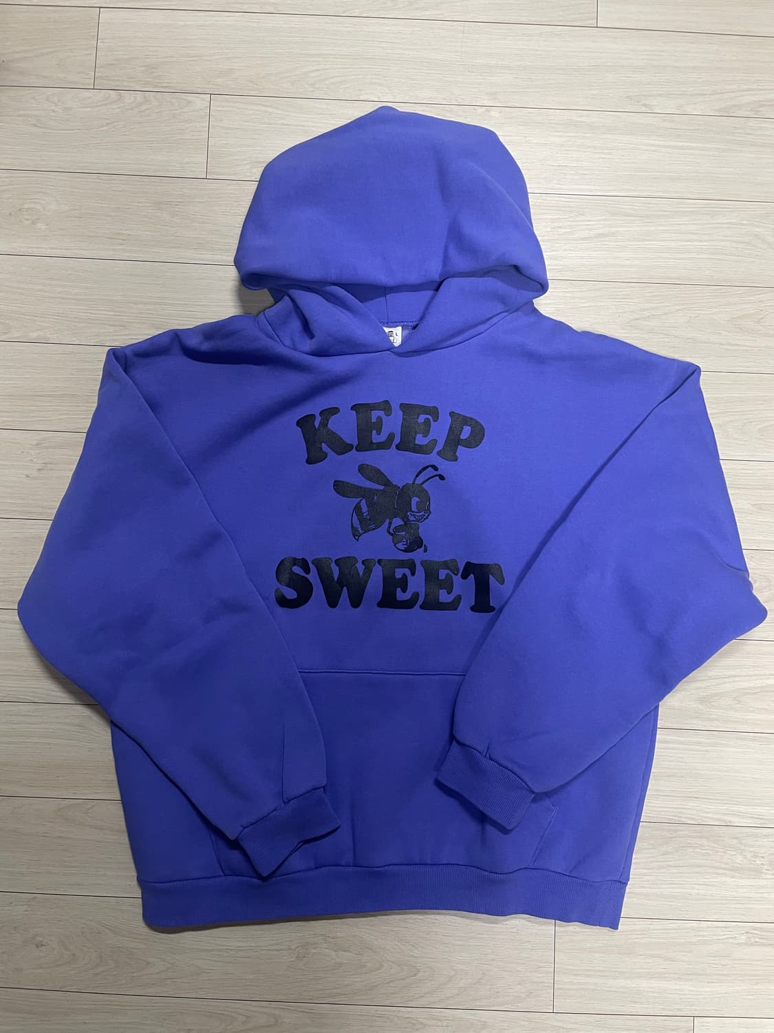 컬렉트피시스 KEEP SWEET 후드 (퍼플/L) 상품이미지2