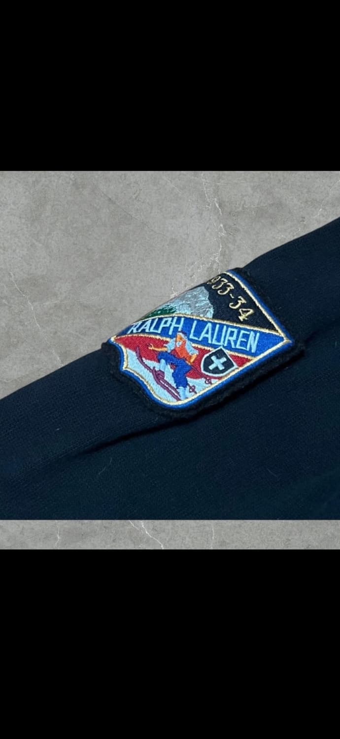 폴로 빅포니 검정 스키패치 히프집업 상품이미지3