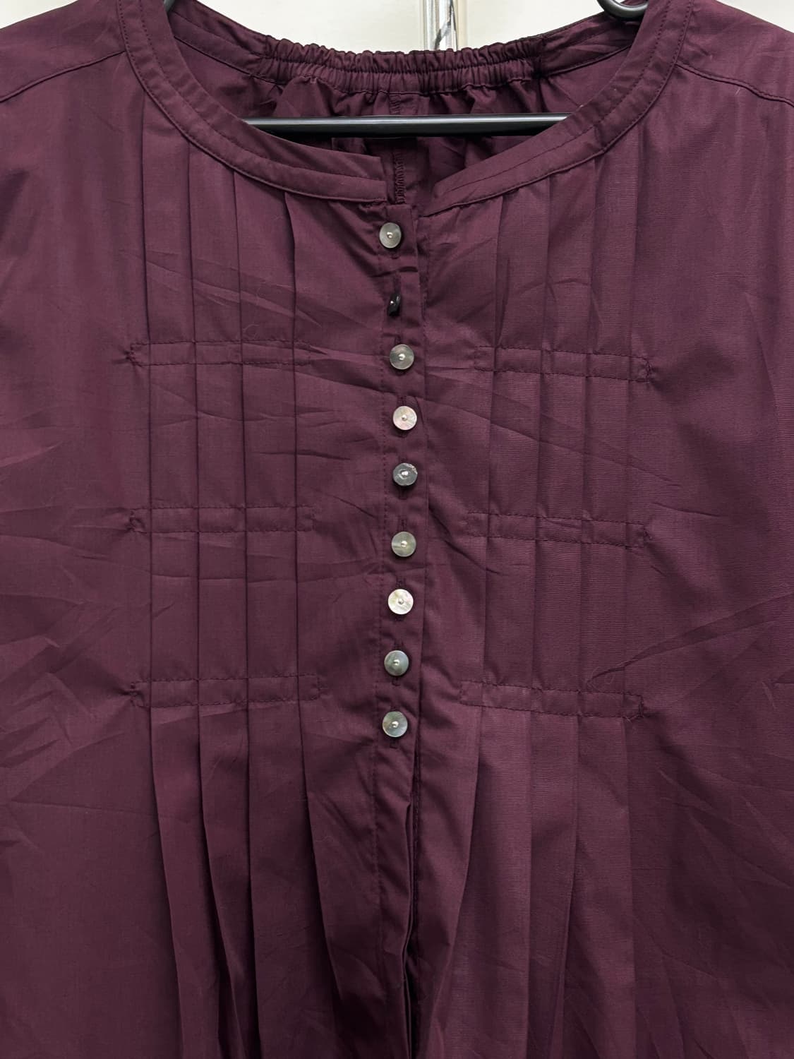 빈티지 플럼 블라우스 상품이미지6