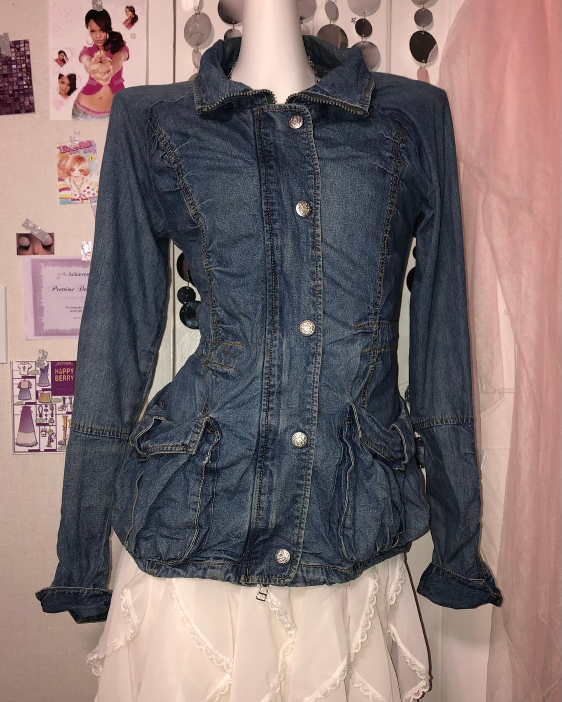 Denim 2way jacket 상품이미지1