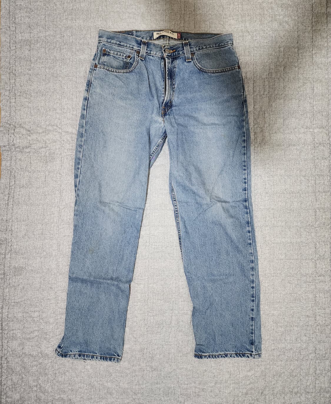 [33x30] 리바이스 550 연청 데님진 청바지 상품이미지2