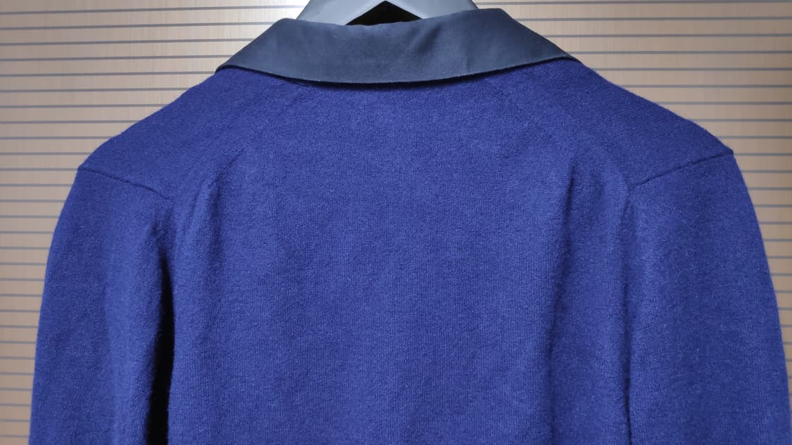 울-알파카 노치 라펠 카디건 상품이미지3