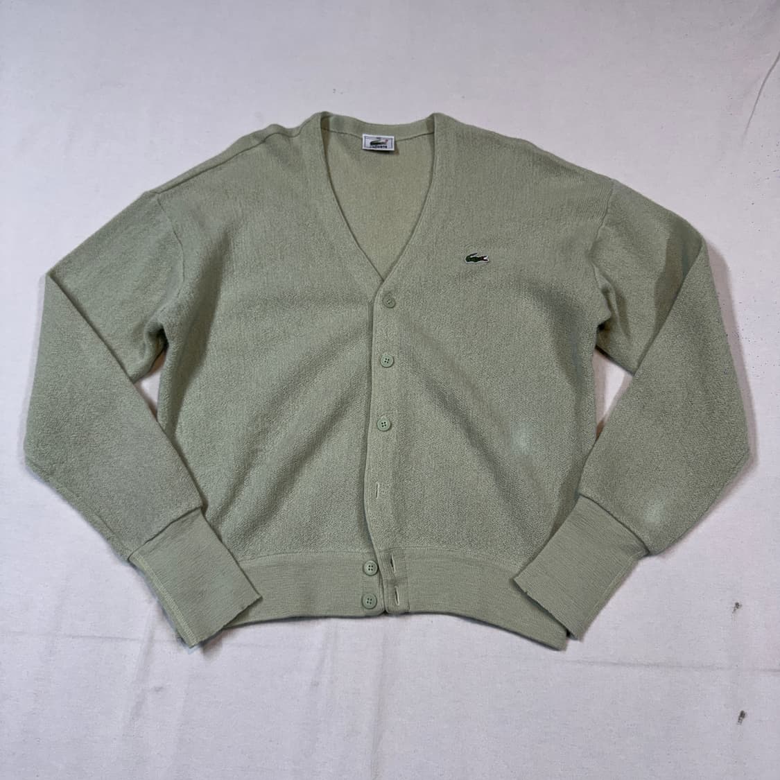 L) 라코스테 서광 빈티지 울 가디건 상품이미지1