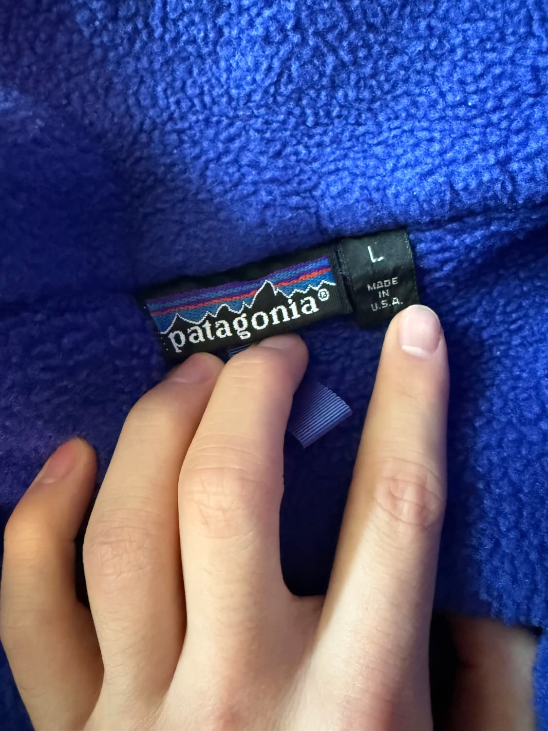 [L] 80's Patagonia Synchilla Snap-T 플리스 상품이미지3