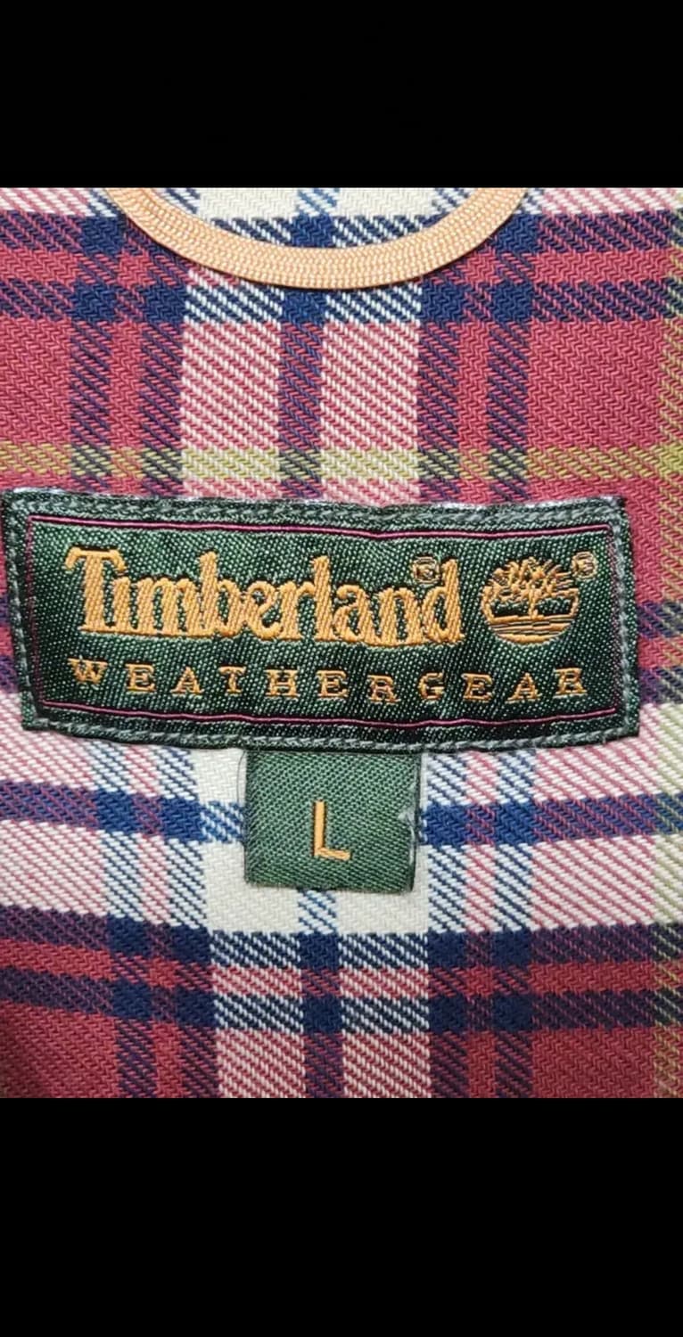 (XXL) 팀버랜드 빅사이즈 셔츠 체크 남방 포켓 캐주얼  상품이미지3