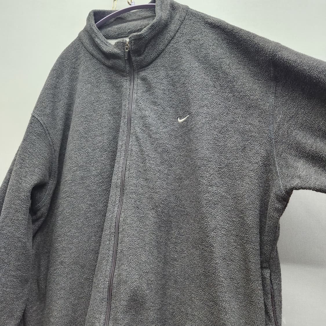 00's나이키 스우시 로고 플리스 집업 XL(3XL) 상품이미지3