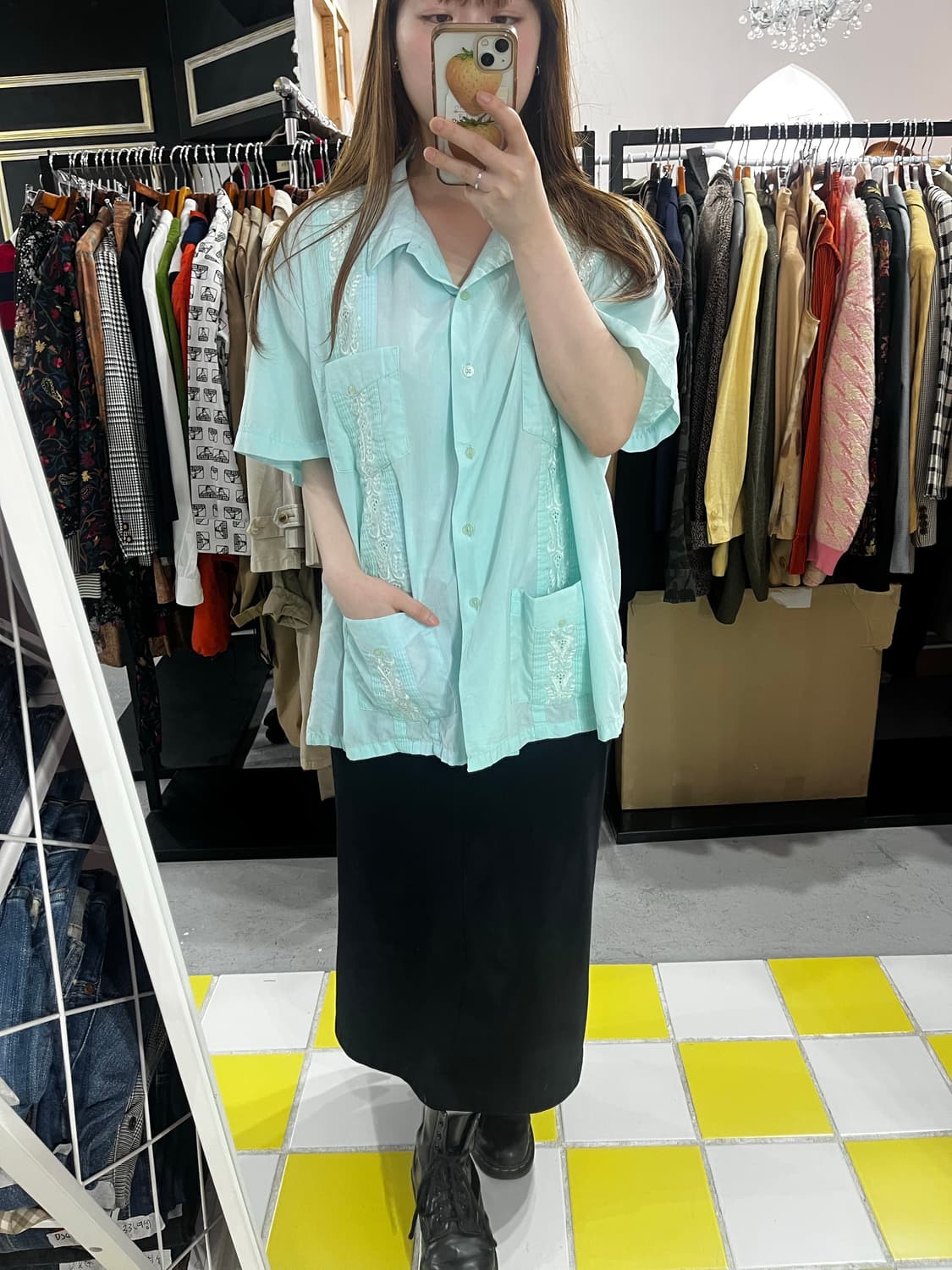 Guayabera shirts (쿠바 셔츠)  2XL 상품이미지2