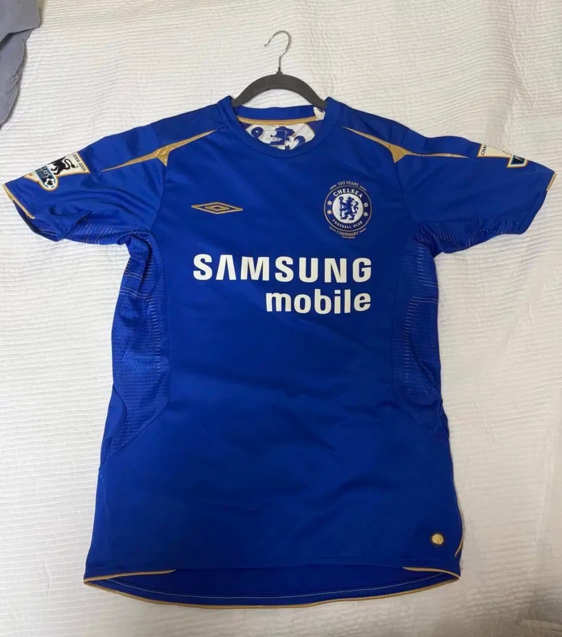 첼시 100주년 유니폼 조콜 선수지급용 상품이미지1