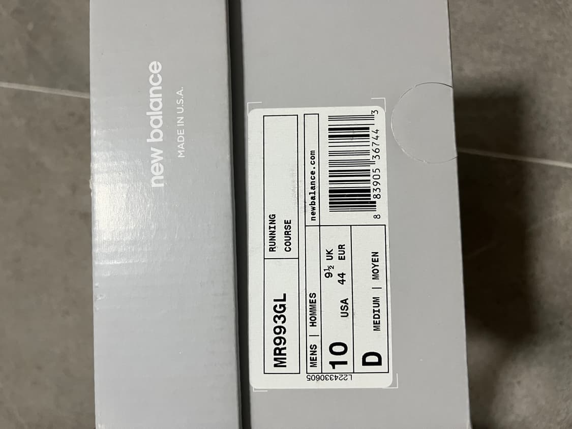[280] 뉴발란스 993 그레이 Made in USA 상품이미지8