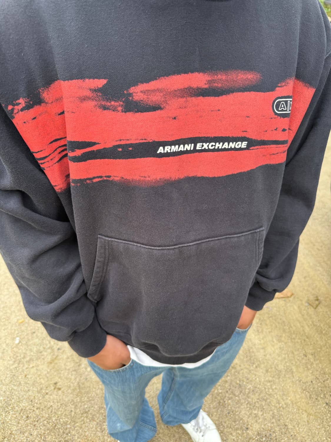 Armani Exchange 알마니 프린팅 후드 상품이미지7