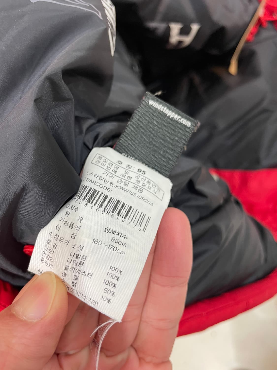 K2알파인팀 구스다운패딩 95 상품이미지6