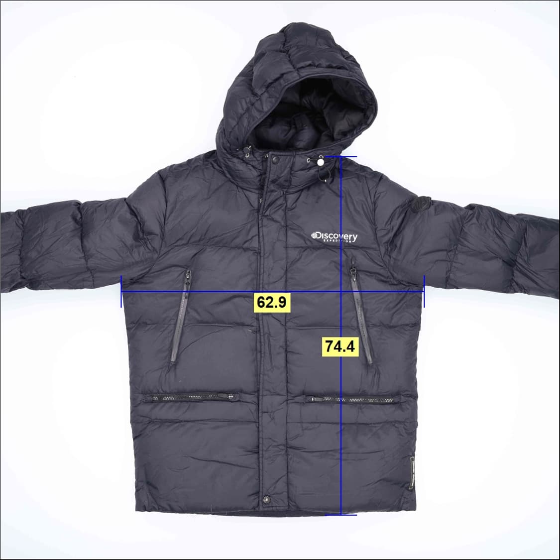 100 디스커버리 덕다운 후드패딩 0203H1 상품이미지8