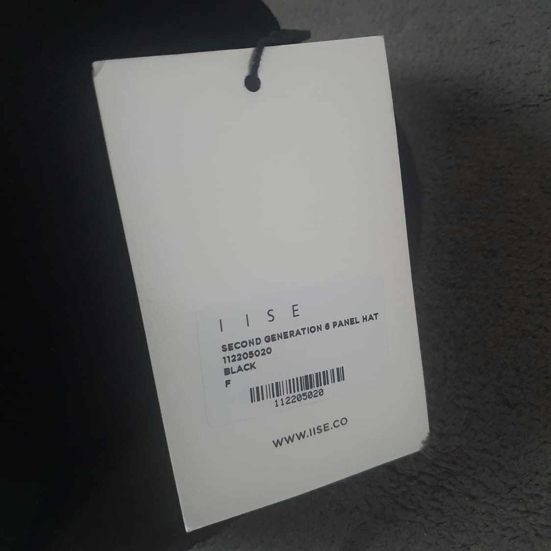 IISE 이세 볼캡 새상품 상품이미지3