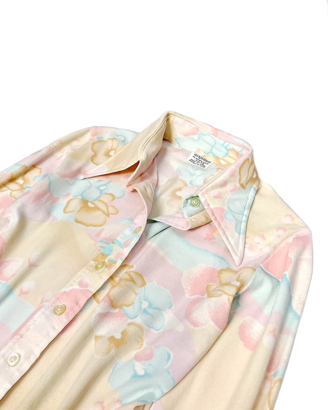 vintage  파스텔 스판 셔츠  상품이미지3