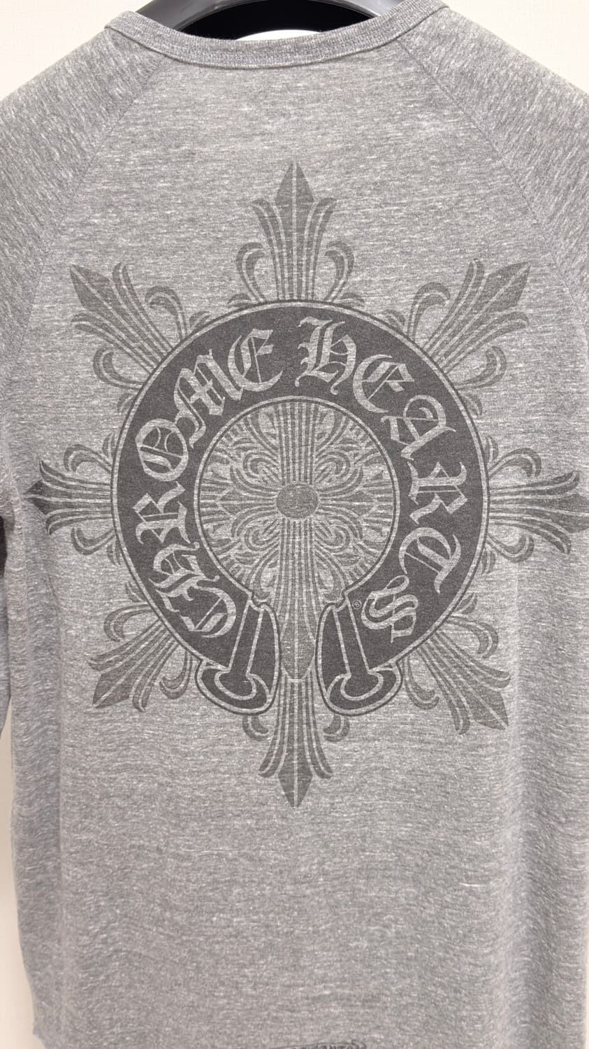 00s 올드크롬하츠 플로랄 홀스슈 헨리넥7부 L 상품이미지1