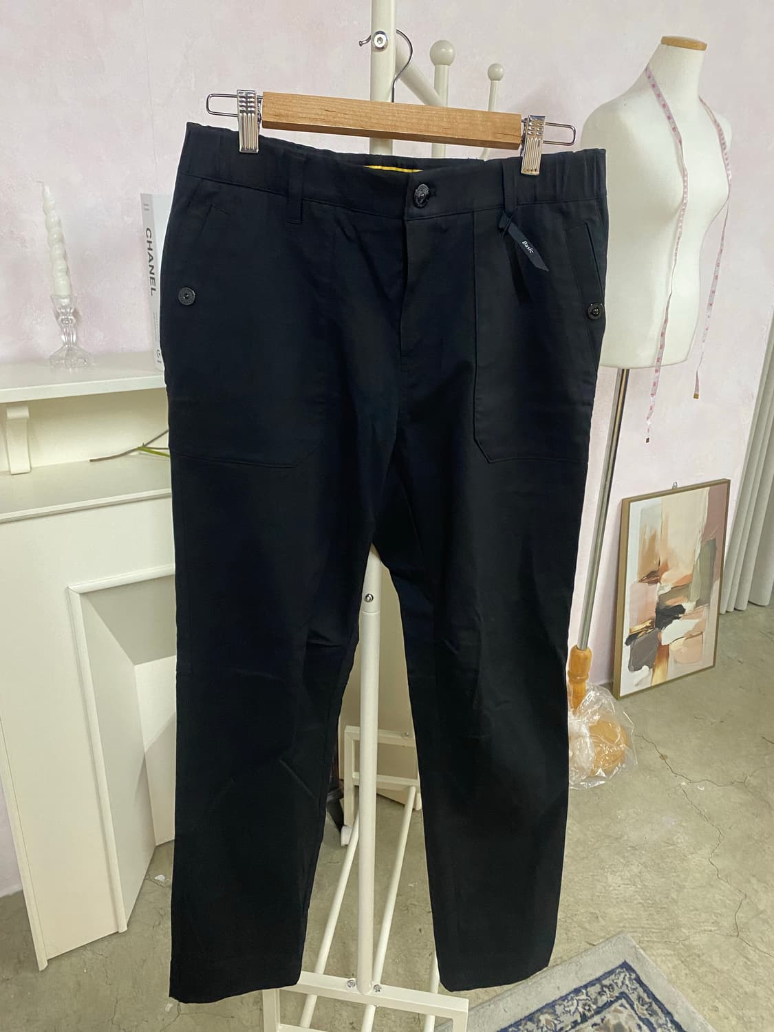 [미착용새상품] 정품 내셔널 지오그래픽 남성 블랙 바지 81사이즈 상품이미지2