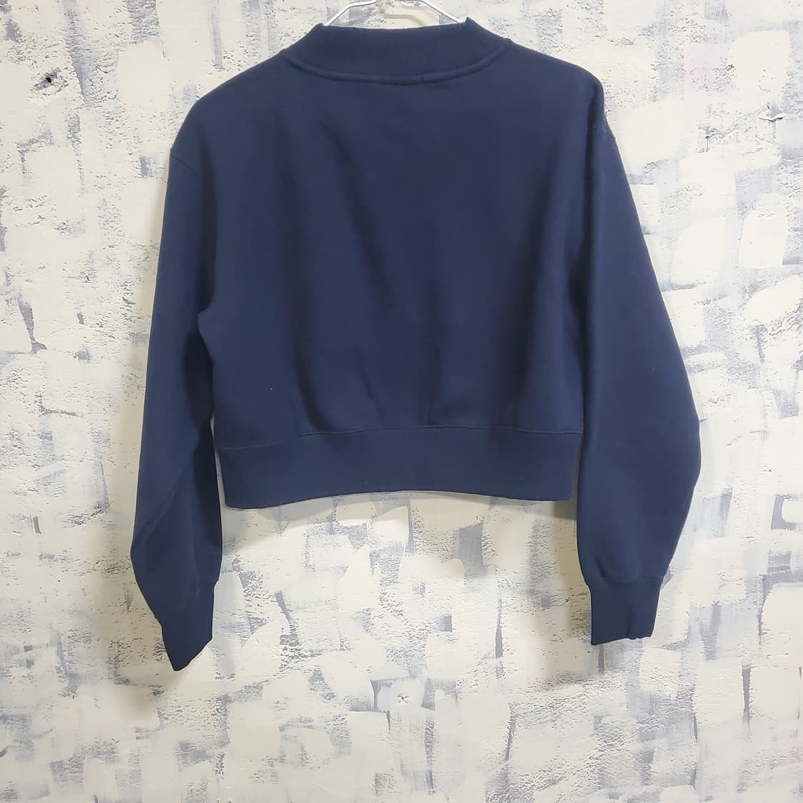 커버낫 여성 C자수 크롭 맨투맨  상품이미지2