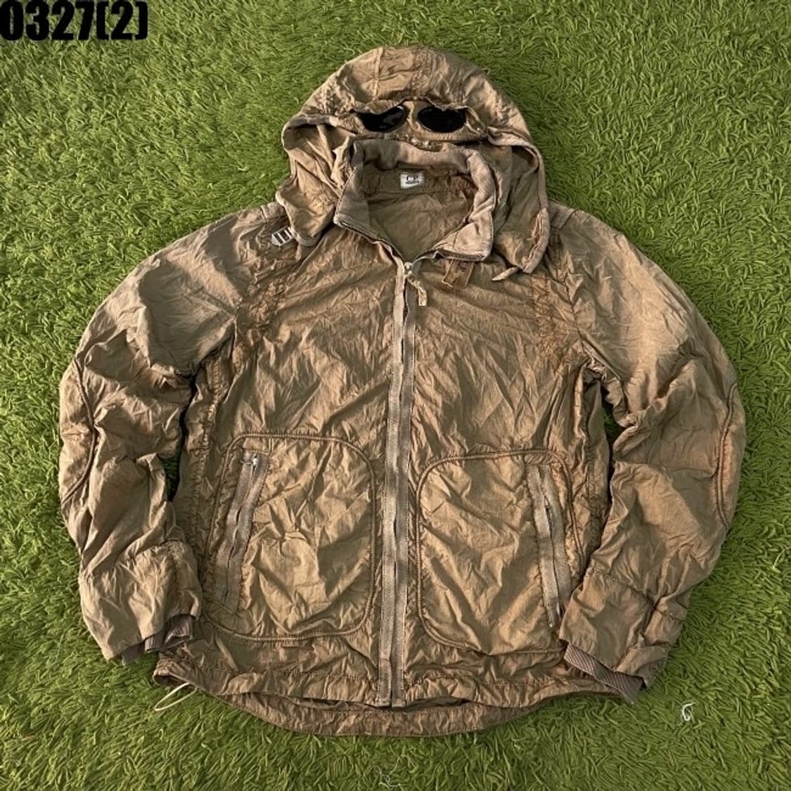 희귀 / cp컴퍼니 베이지 고글 자켓 씨피컴퍼니 C.P. Company 상품이미지1