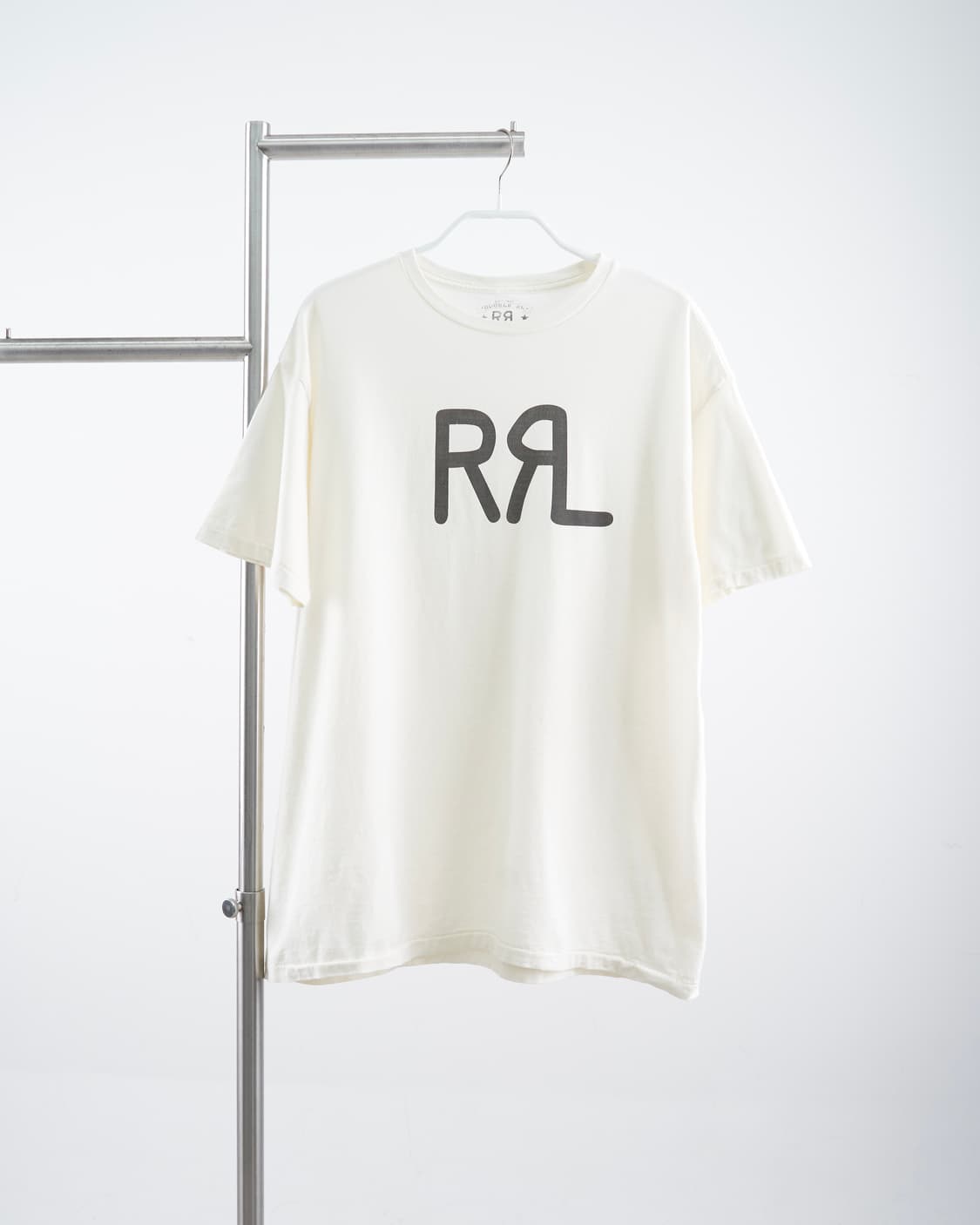 RRL Ralph Lauren 로고 저지 반팔 티셔츠 상품이미지1