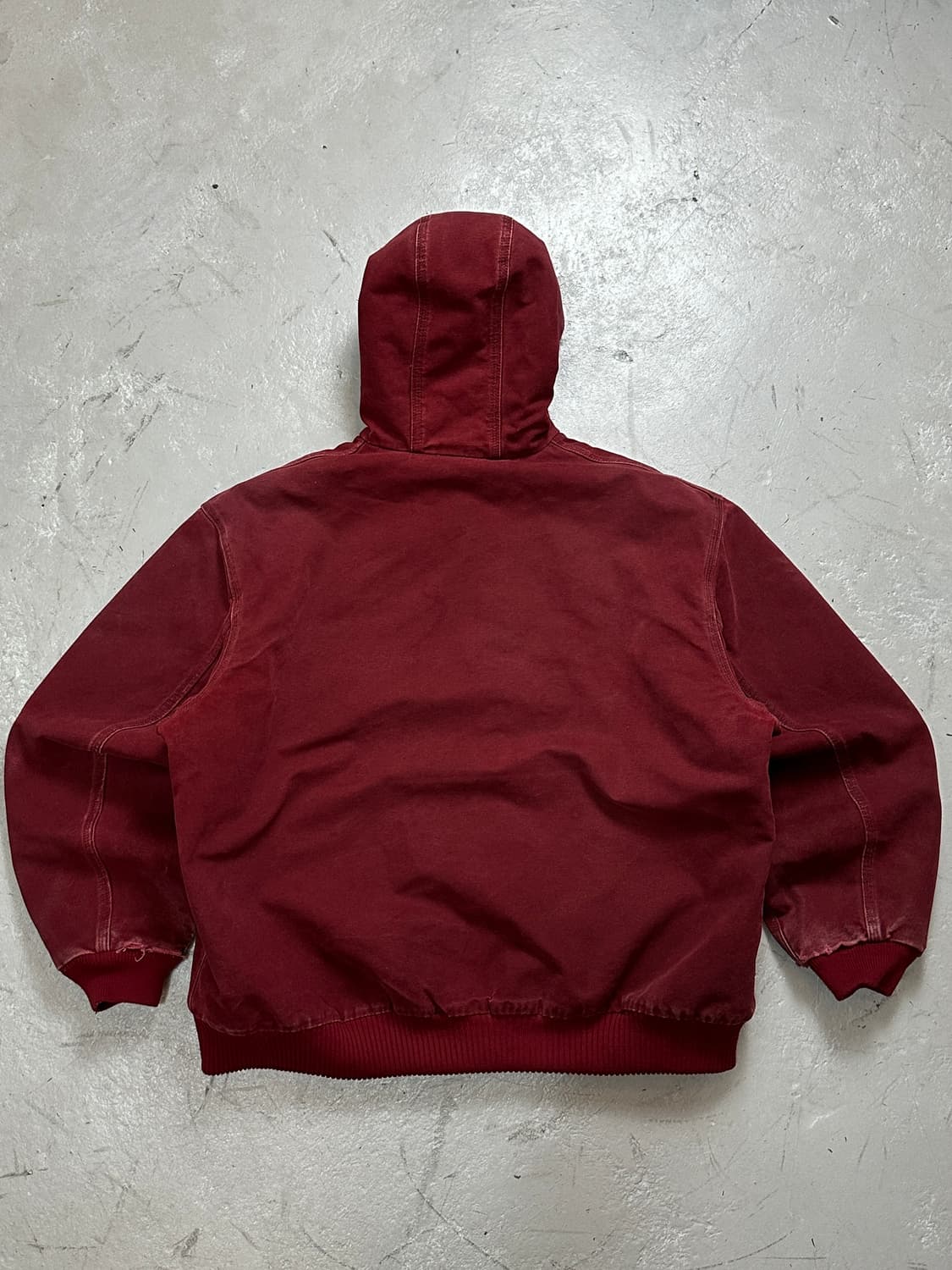 00's OG 칼하트 J68 액티브 칼하트 CRI J130 크림슨레드 상품이미지4