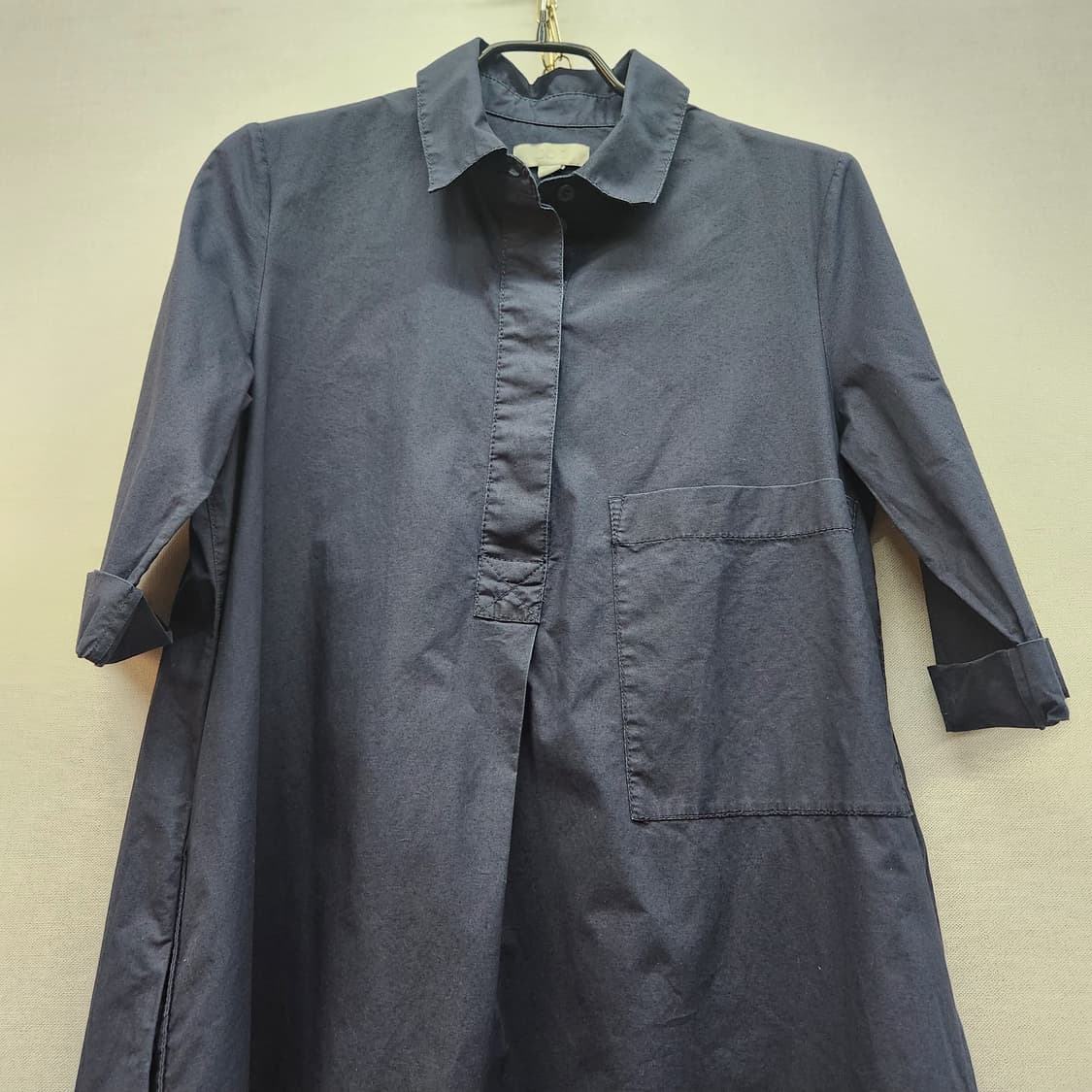 COS 코스 네이비 빅포켓 셔츠형 원피스 32(S~M) 상품이미지2