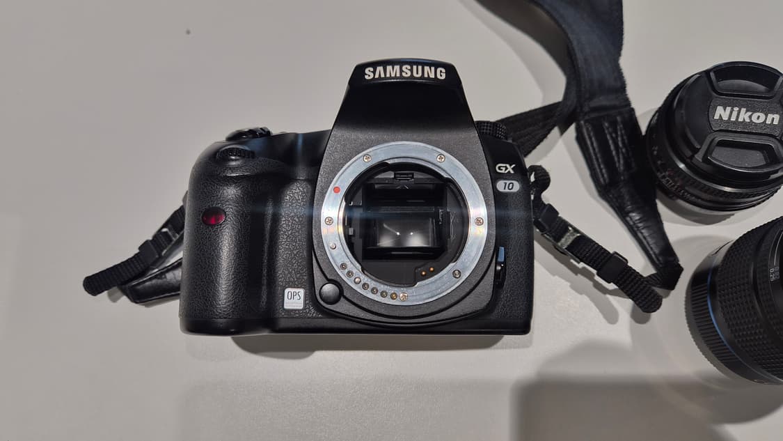 작례O 삼성 gx 10 단렌즈 줌렌즈 세트 디지털카메라 빈티지 디카 상품이미지7