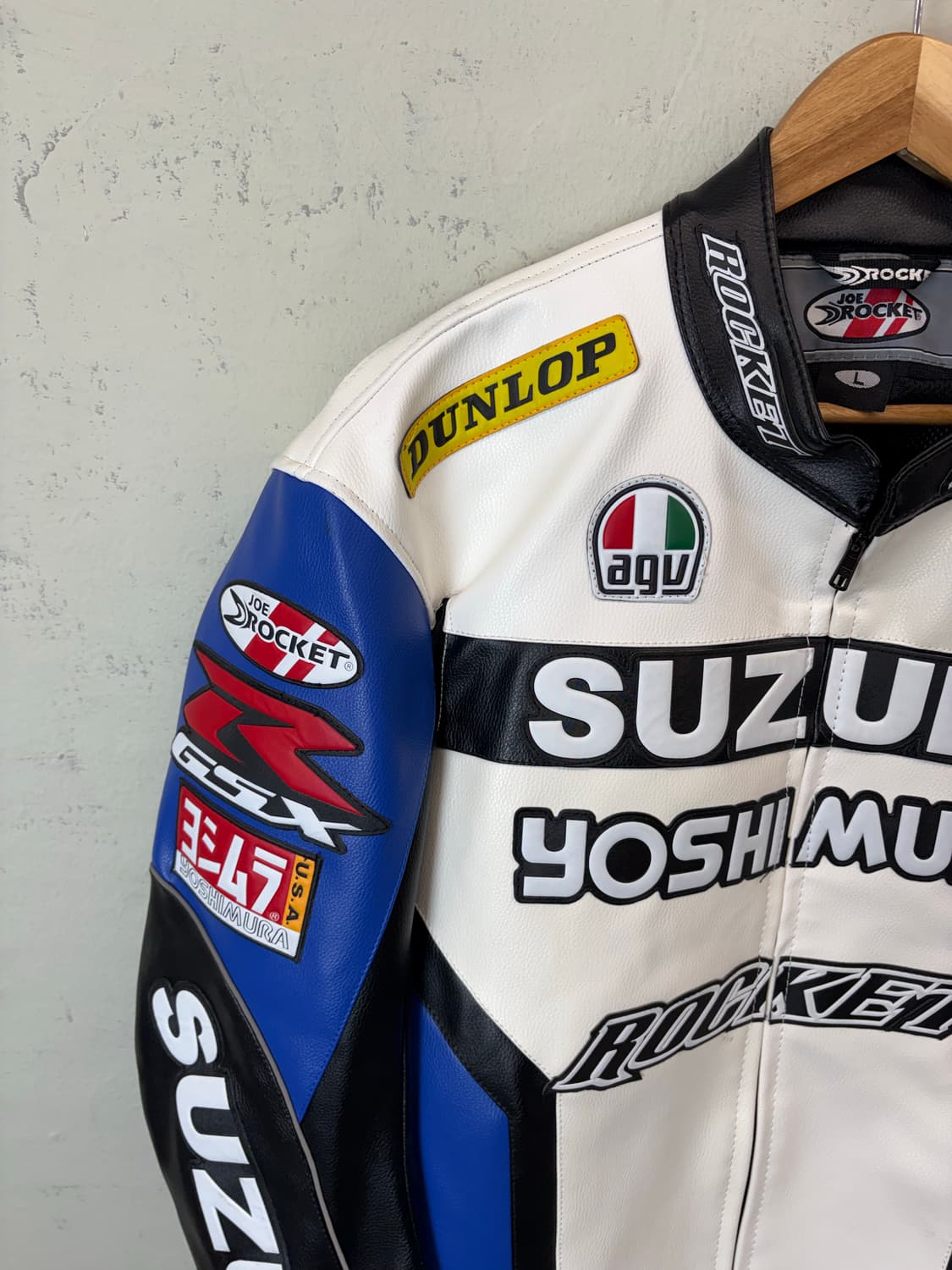 SUZUKI 스즈키 요시무라 가죽 라이더 자켓 상품이미지7