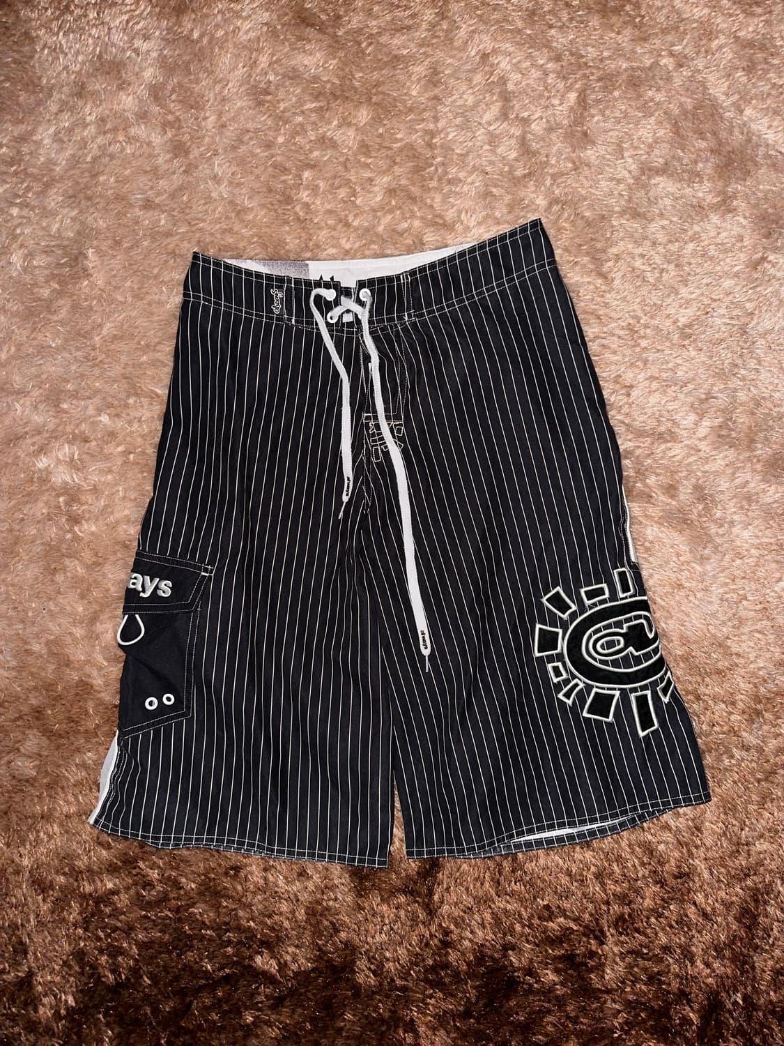 Always 올웨이즈 스트라이프 반바지 상품이미지1