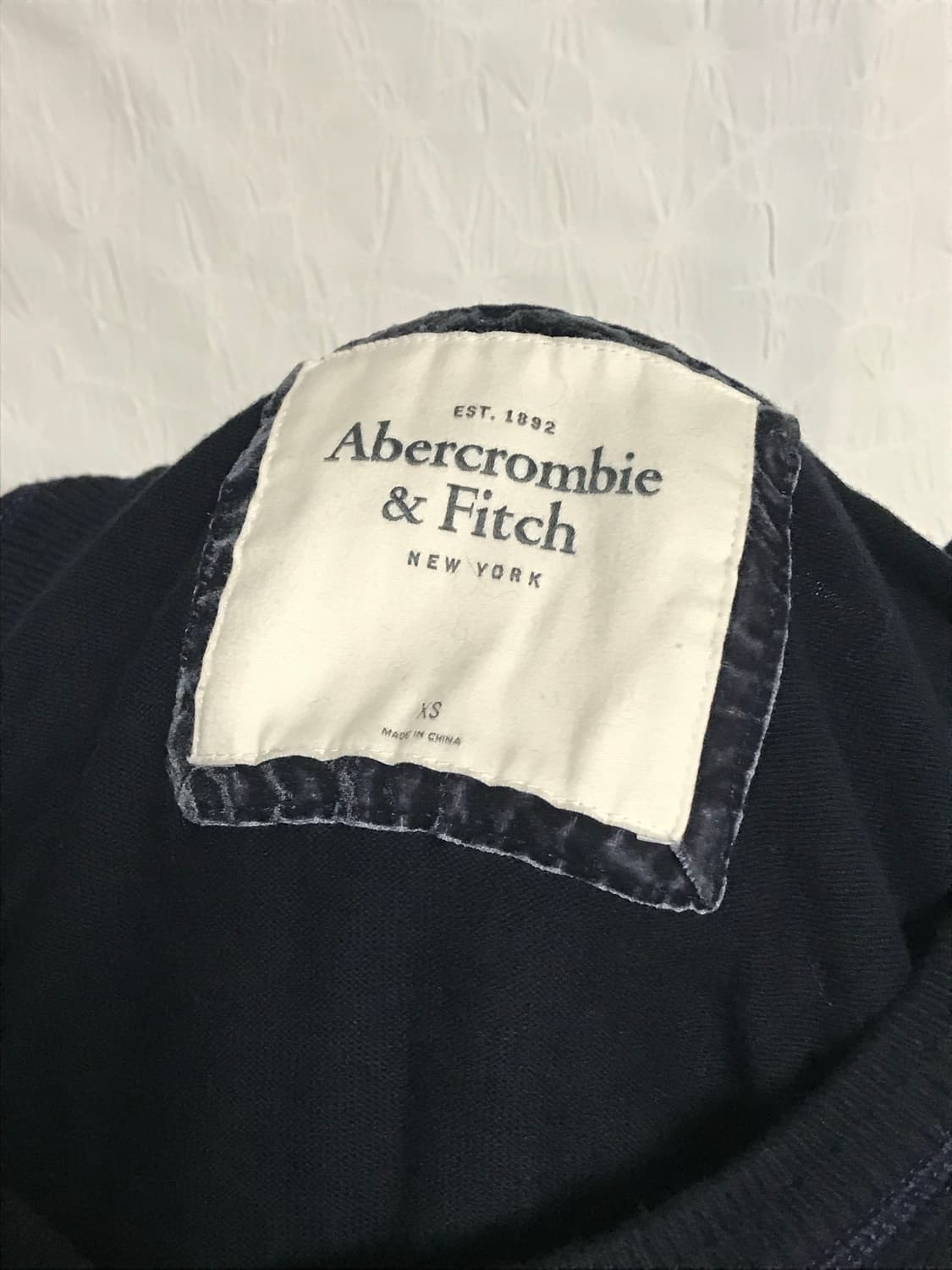 빈티지 아베크롬비 핀터깔 딱붙핏 니트 롱슬리브 탑 상품이미지5