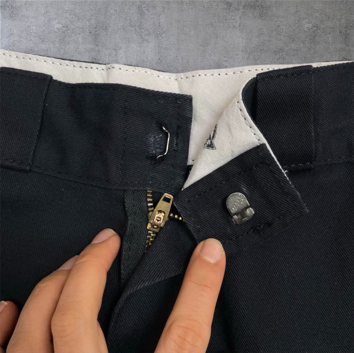 디키즈 Dickies 874 오리지널 핏 블랙 워크팬츠 상품이미지3