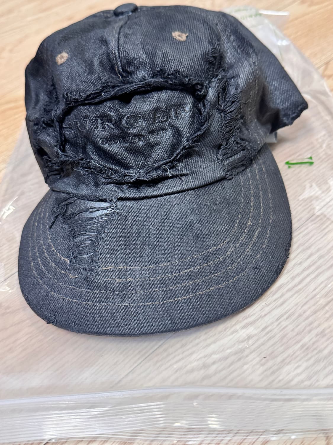 써저리 왁스 코팅 캡 상품이미지2