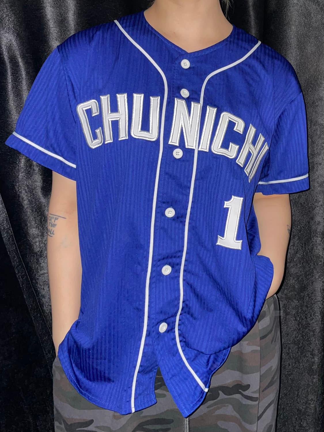 KYODA No.1 야구 유니폼 블루 상품이미지2