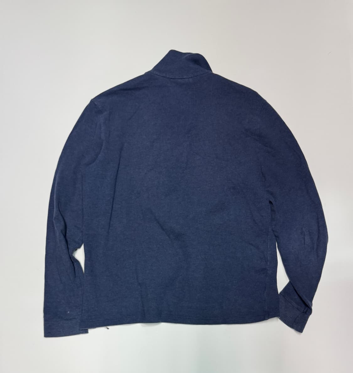 라코스테 커스텀 핏 네이비 긴팔 티셔츠 상품이미지2