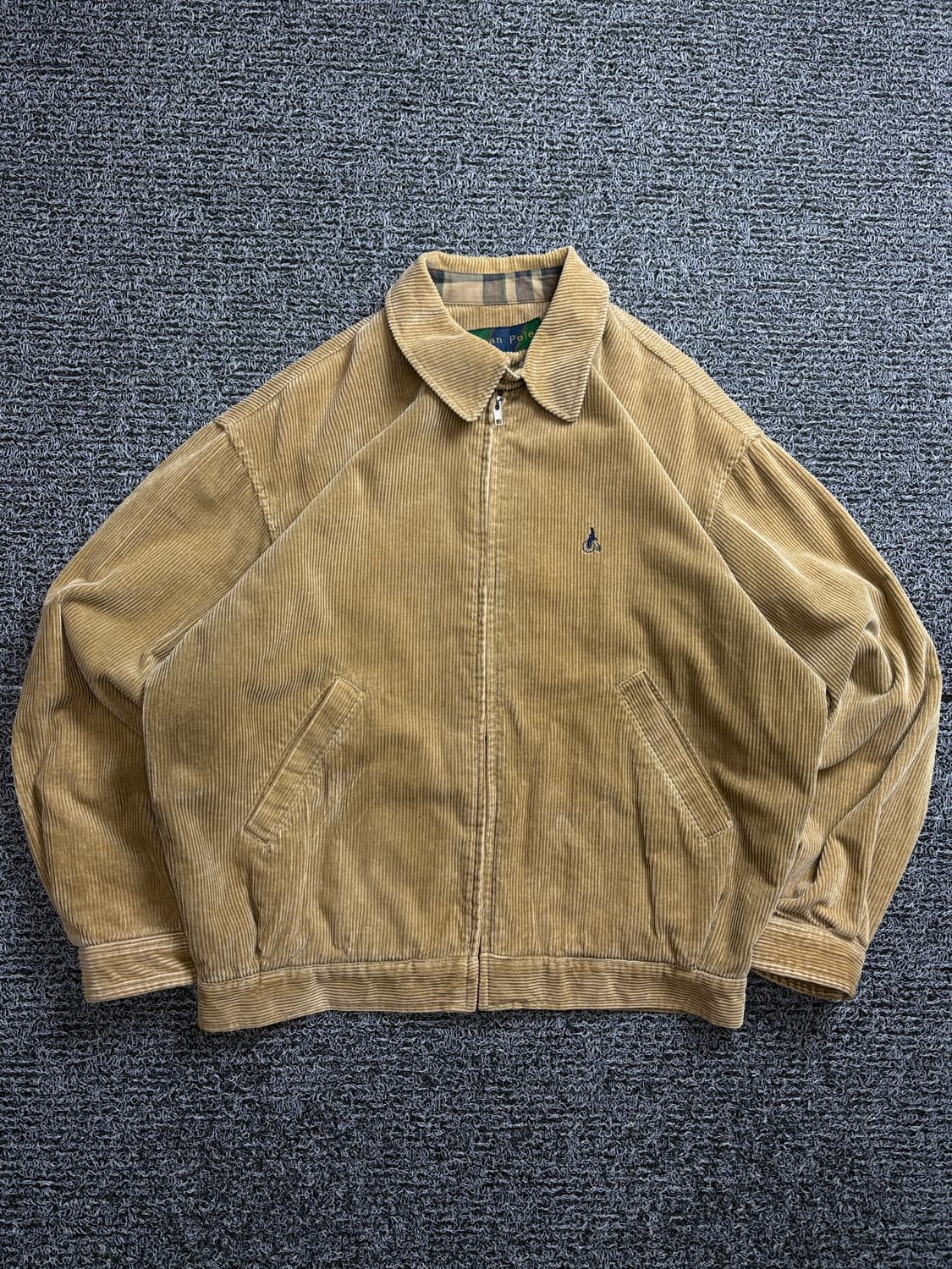 빈폴 코듀로이 아메카지 해링턴 자켓 브라운 2075 상품이미지2