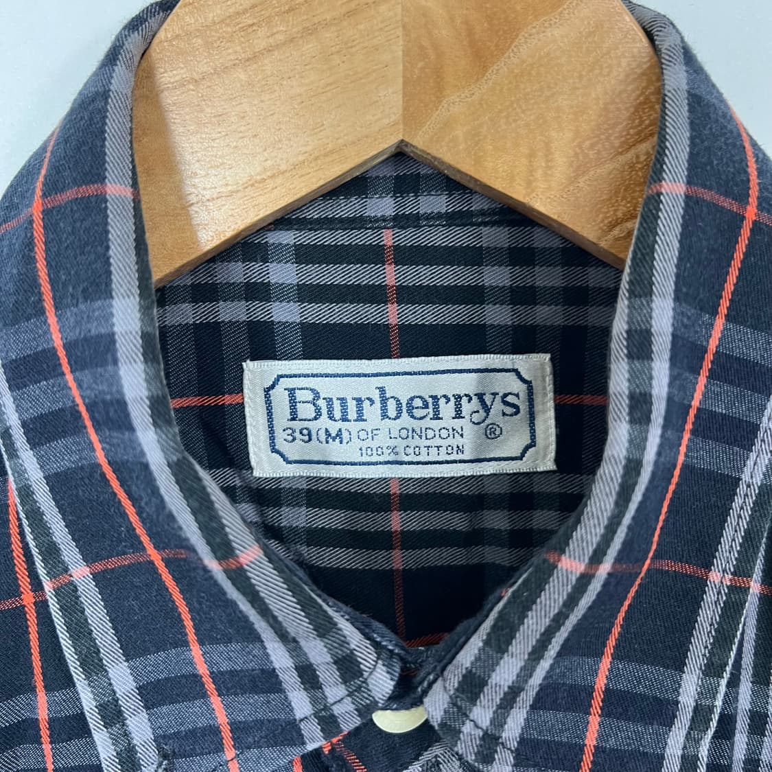 Burberrys 버버리 노바체크 네이비 셔츠 상품이미지4