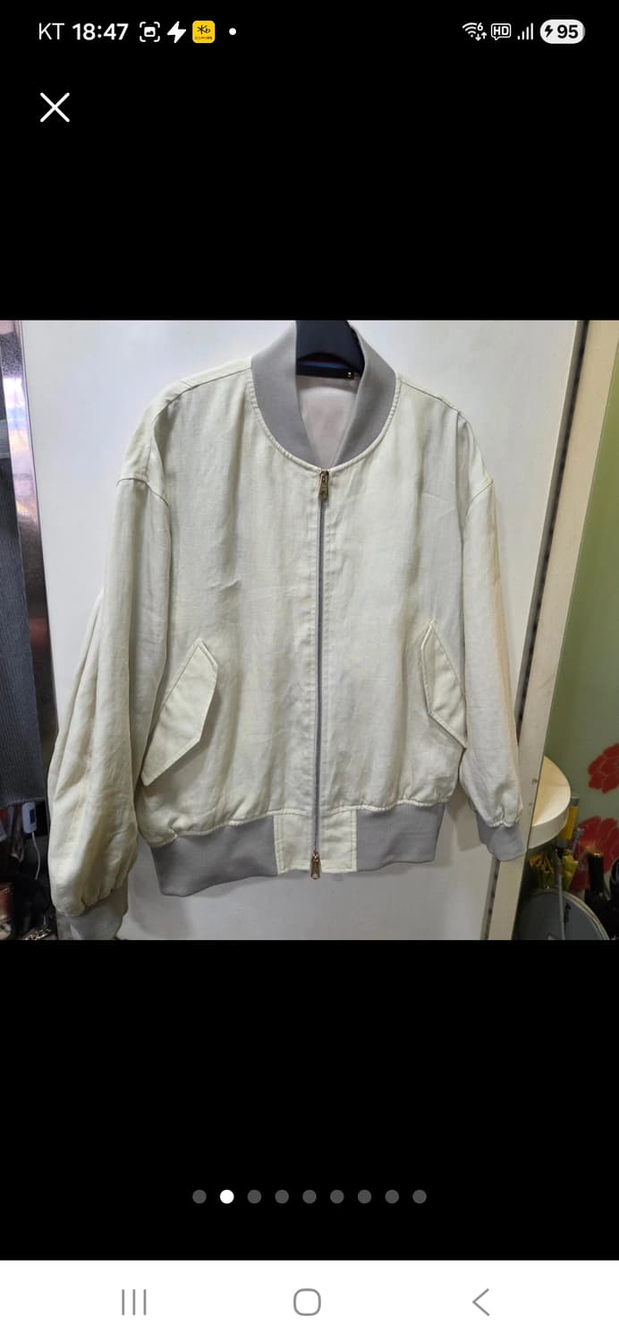 폴스미스 해바리기 린넨 봄버 상품이미지2