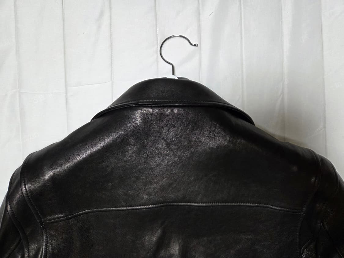 [48]느와르라르메스 더블라이더 양가죽자켓 블랙 약105 상품이미지8