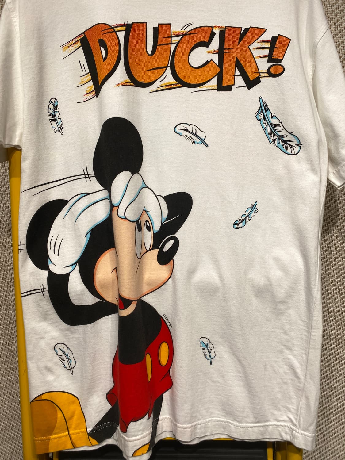 빈티지 미키마우스 Mickey Mouse Duck T-shirt 상품이미지3