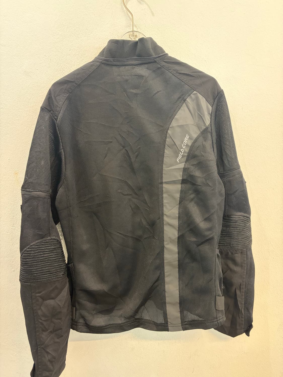 Black Mesh Tech Rider Jacket 상품이미지4