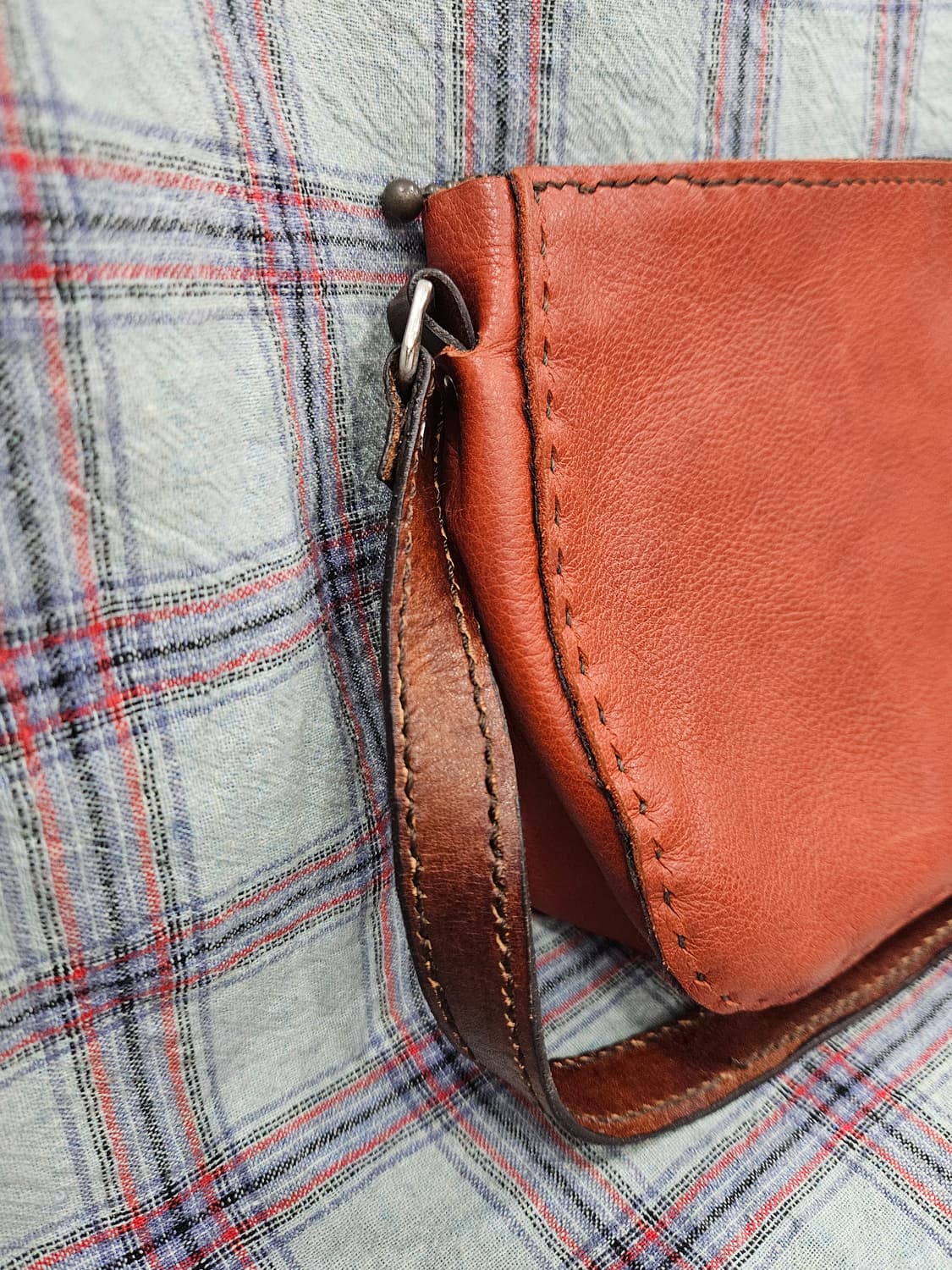 핸드메이드 가죽 숄더백 상품이미지8