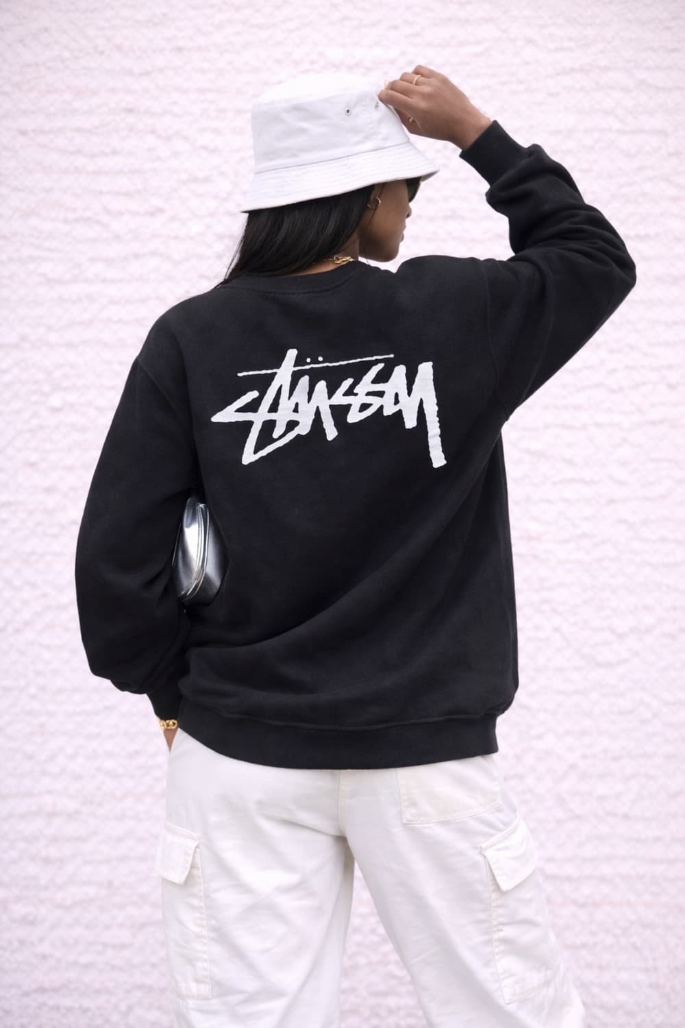  스투시 빅로고 크루넥 스웻셔츠 상품이미지2