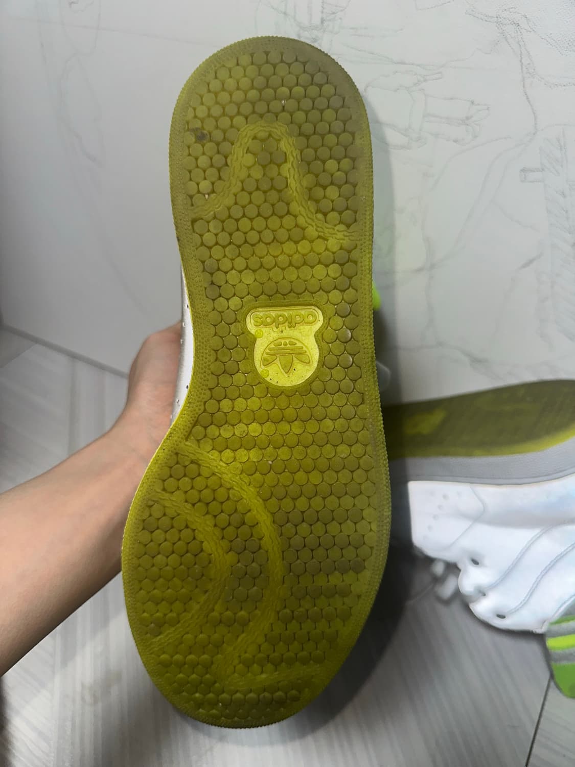 아디다스 x 제레미 스캇 트레포일 하이 상품이미지7