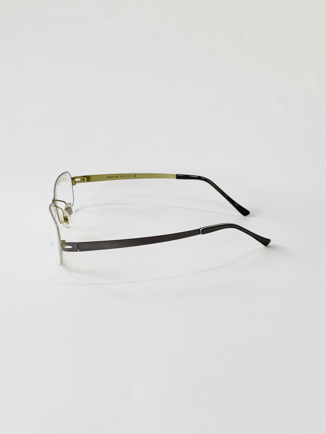 [픽키-637] Dolmolu 다크브라운 메탈 안경 스퀘어 클래식  상품이미지3