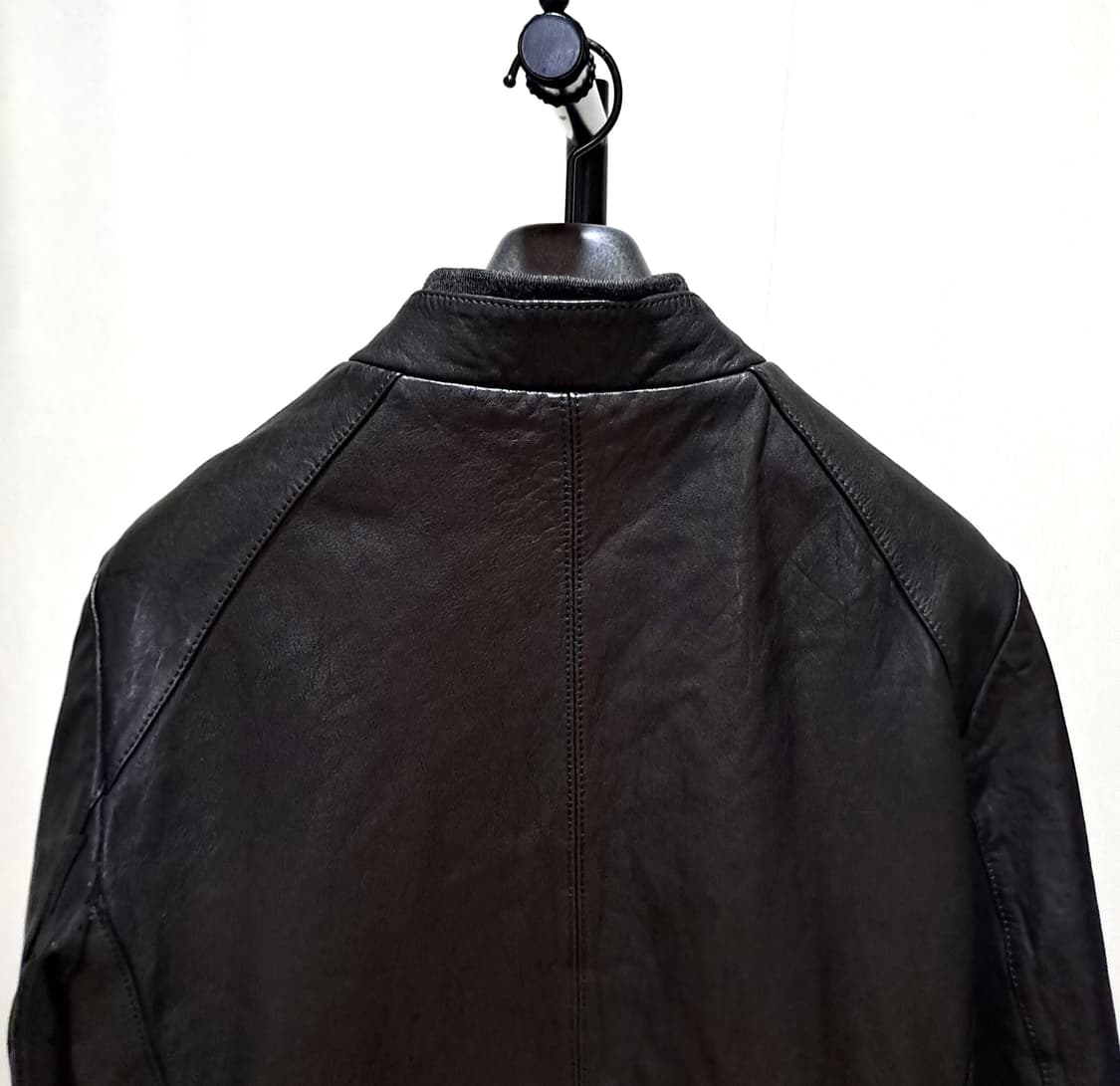 (택포) 레노마 양가죽 블랙자켓 100-105 A896 상품이미지6