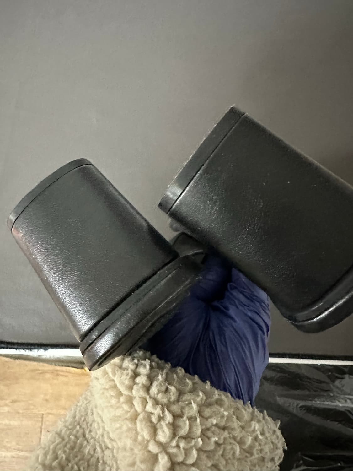 자라 메쉬 힐 슬리퍼 블랙 255 사이즈  상품이미지3