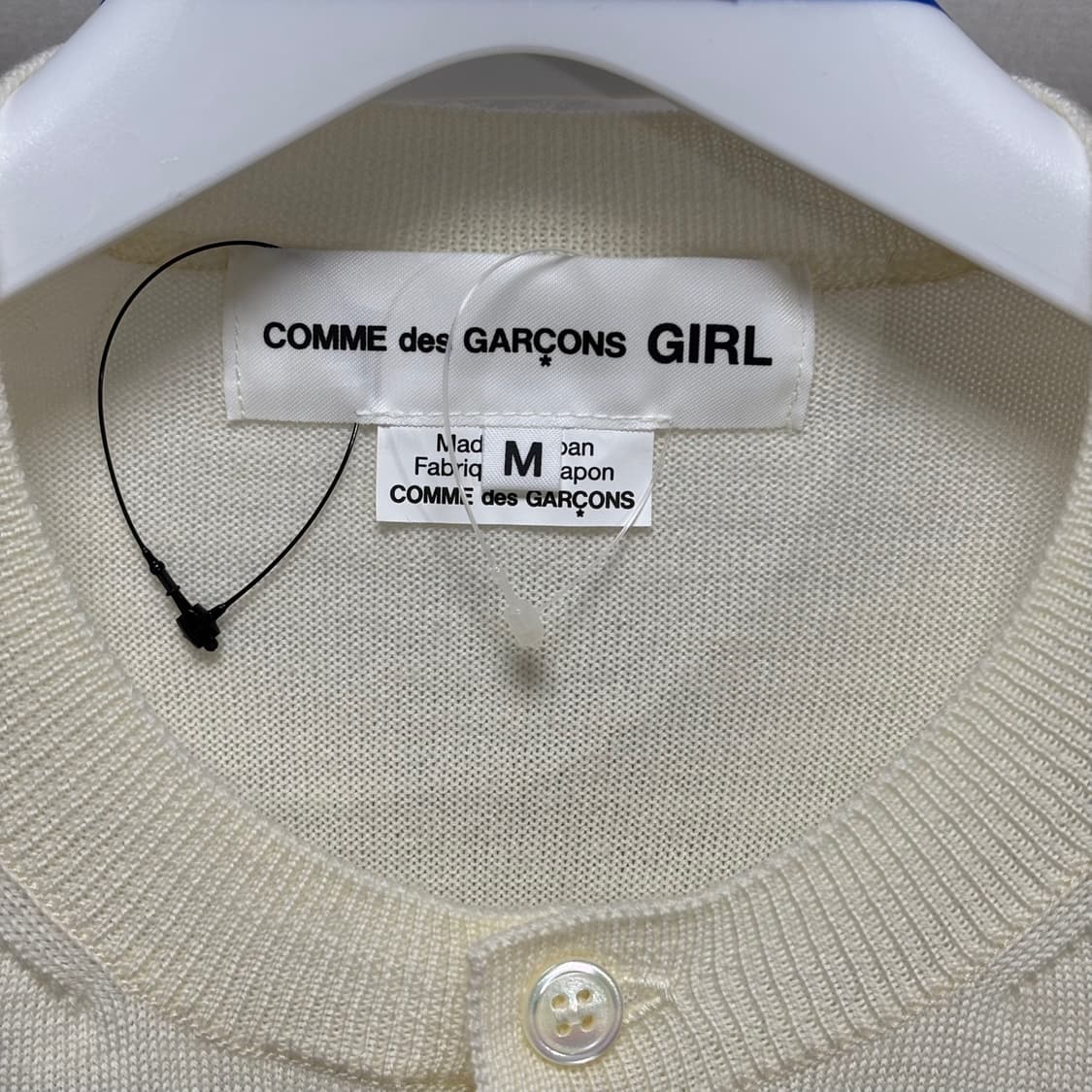 M) 꼼데가르송 걸 리본 가디건 상품이미지2