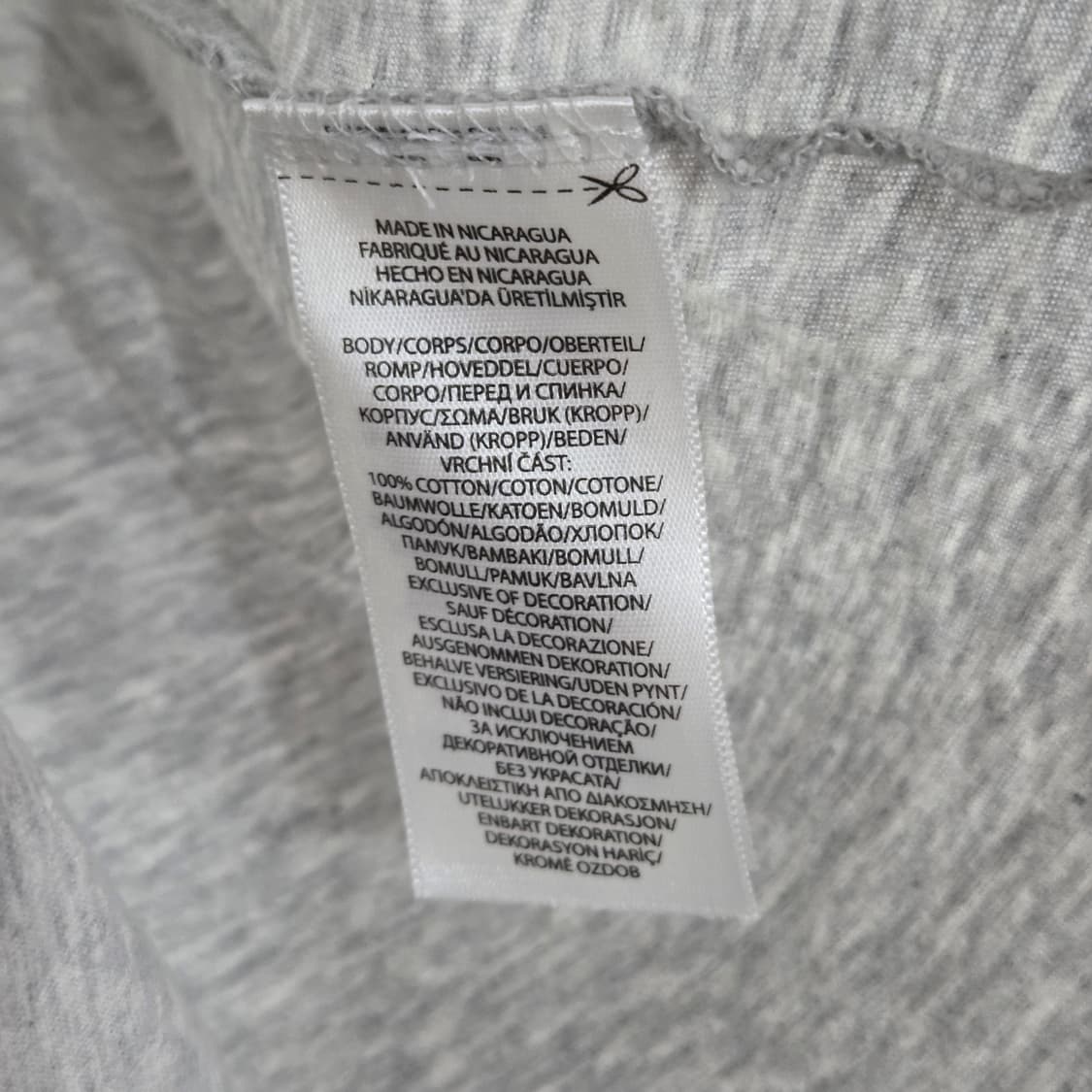 폴로랄프로렌 우먼 브이넥 티셔츠 그레이 M 상품이미지4