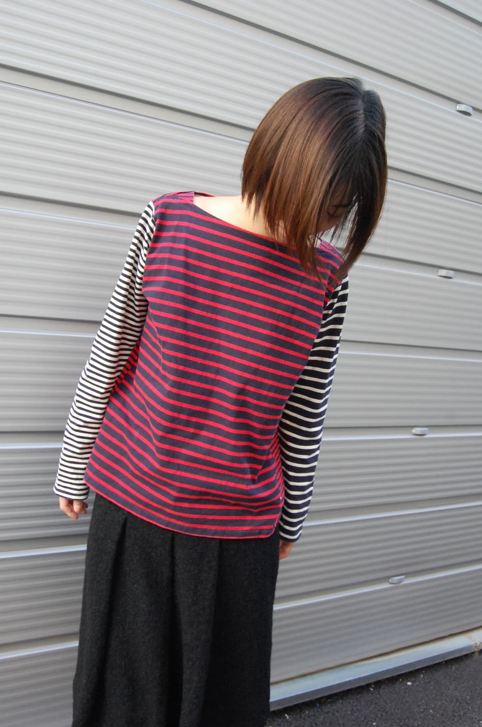 As know as de base multi stripe top 상품이미지1