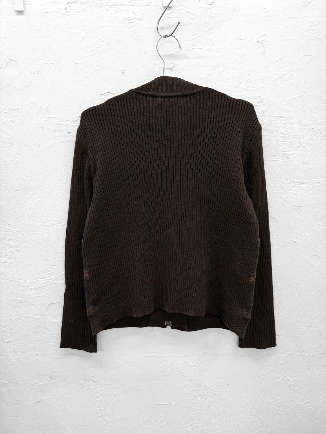 marsa 아가일 울 니트집업 상품이미지4