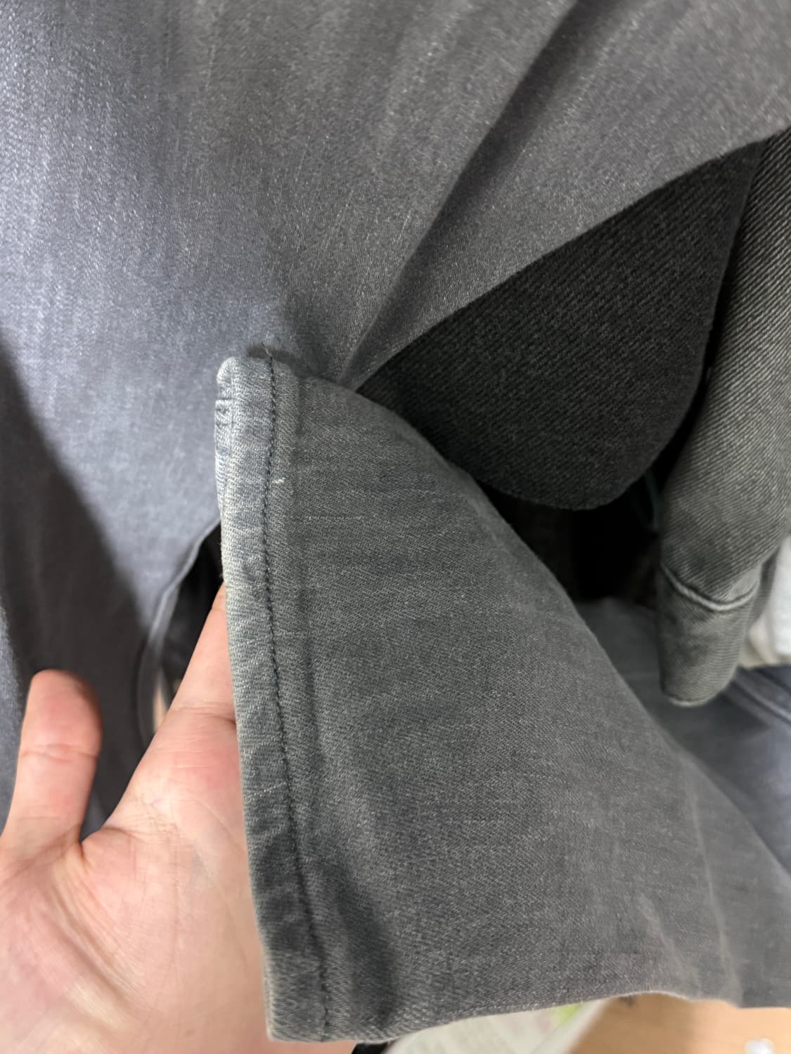 Theory 슬림핏 그레이 진 32 상품이미지7